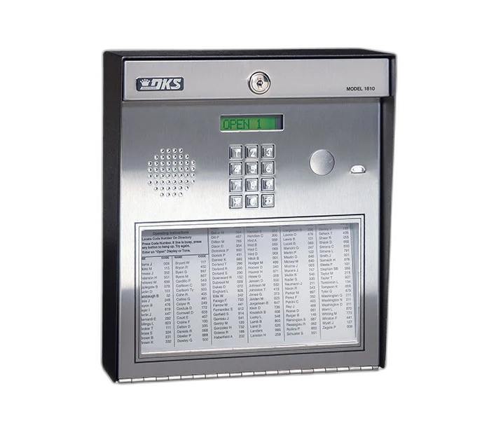 DoorKing 1810 telephone entry callbox